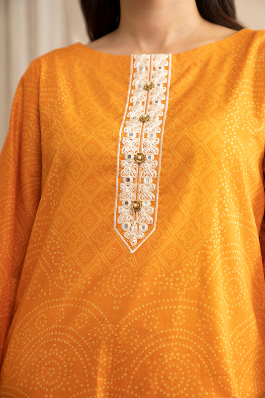 Embroidered Shirt Dupatta - 0561