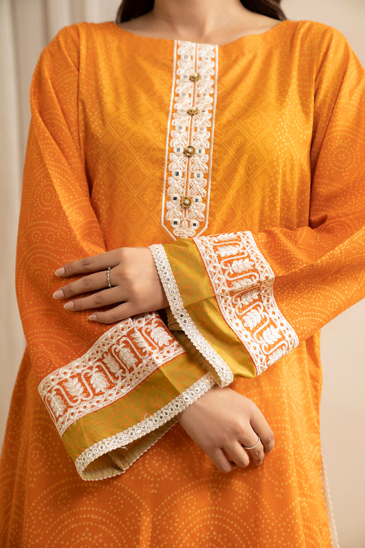 Embroidered Shirt Dupatta - 0561