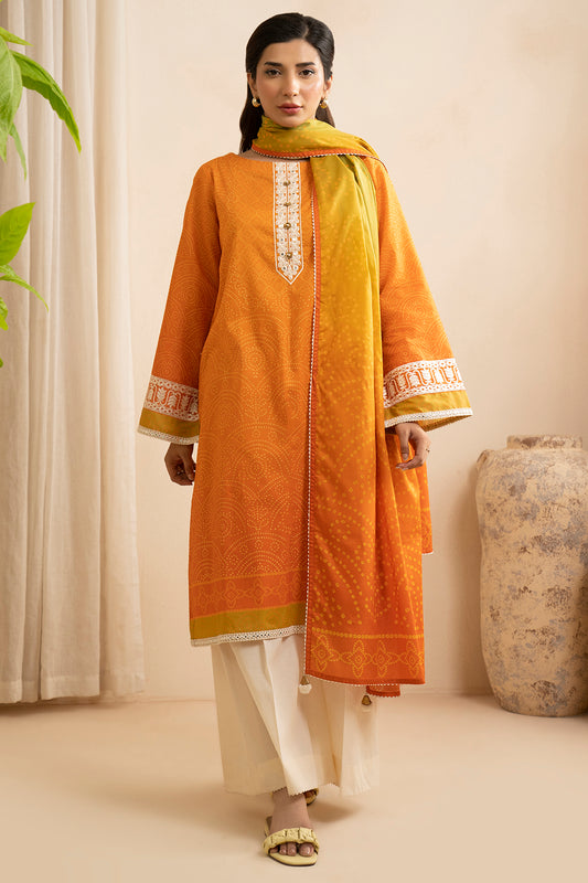 Embroidered Shirt Dupatta - 0561