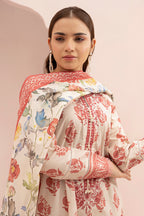 Embroidered Shirt Dupatta - 0563