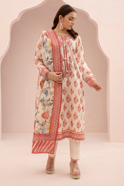 Embroidered Shirt Dupatta - 0563