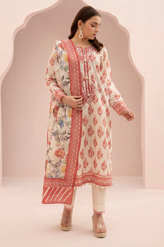 Embroidered Shirt Dupatta - 0563