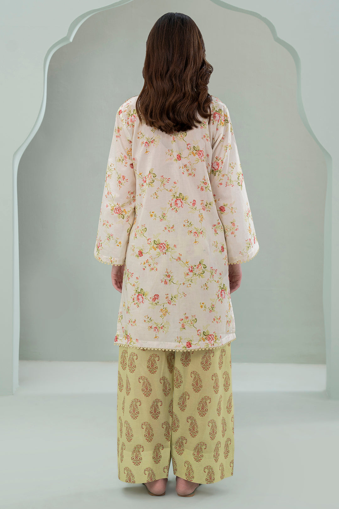 Embroidered Shirt Shalwar - 0637