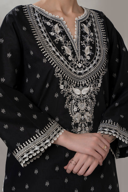 Embroidered Shirt Dupatta - 0640