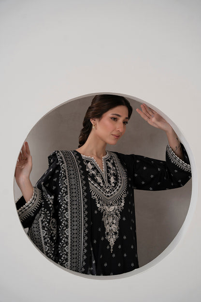 Embroidered Shirt Dupatta - 0640