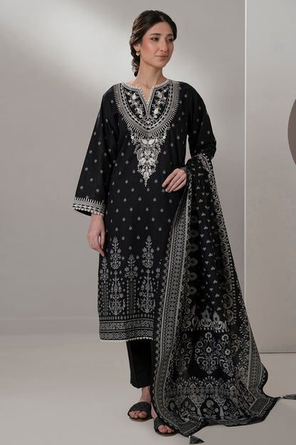 Embroidered Shirt Dupatta - 0640
