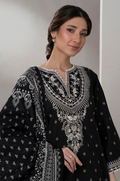 Embroidered Shirt Dupatta - 0640