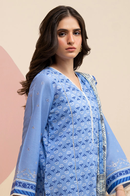 Embroidered Shirt Dupatta - 0641