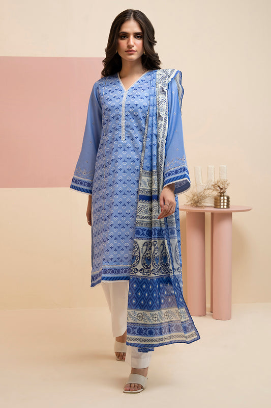 Embroidered Shirt Dupatta - 0641