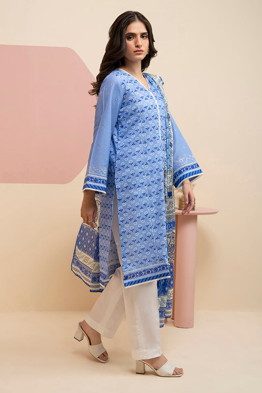 Embroidered Shirt Dupatta - 0641