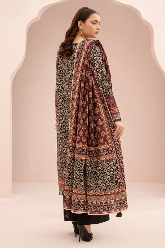 Embroidered Shirt Dupatta - 0642