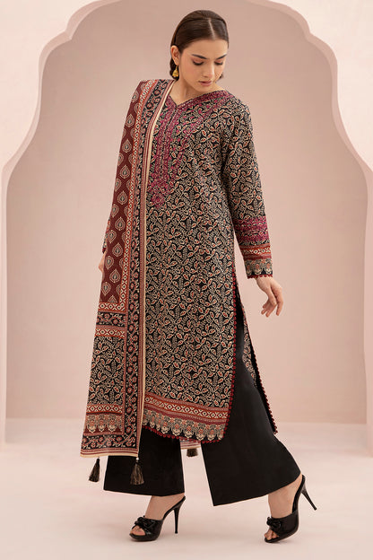 Embroidered Shirt Dupatta - 0642