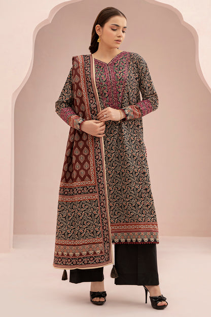 Embroidered Shirt Dupatta - 0642
