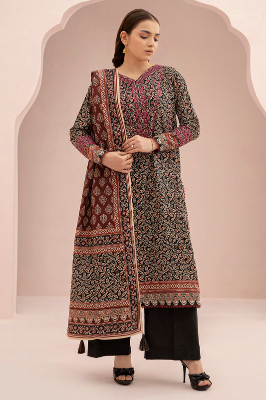 Embroidered Shirt Dupatta - 0642