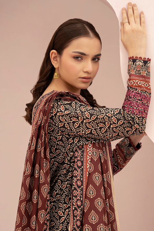 Embroidered Shirt Dupatta - 0642