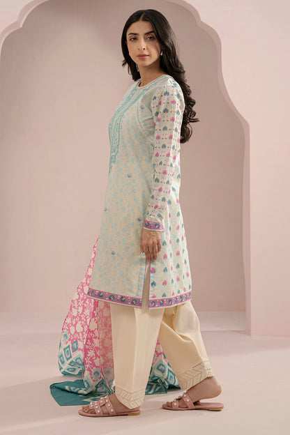 Embroidered Shirt Dupatta - 0643