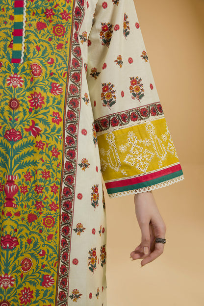 Embroidered Shirt Dupatta - 5702