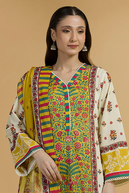Embroidered Shirt Dupatta - 5702