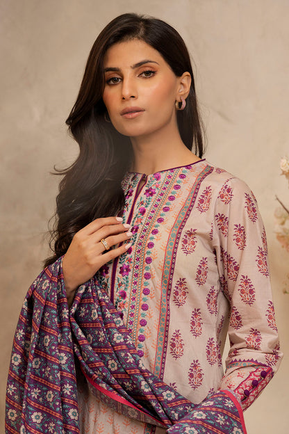 Embroidered Shirt Shalwar Dupatta - 0064