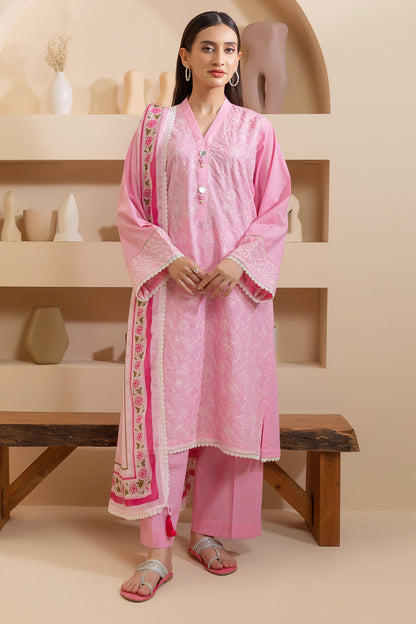Embroidered Shirt Shalwar Dupatta - 0067