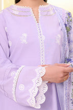 Embroidered Shirt Shalwar Dupatta - 0068