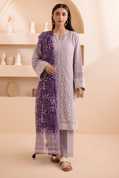 Embroidered Shirt Shalwar Dupatta - 0069