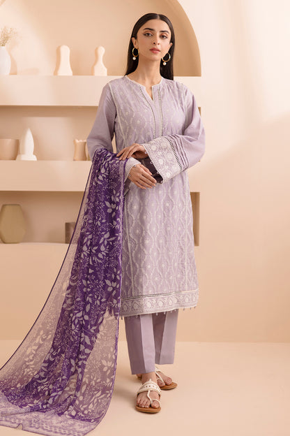 Embroidered Shirt Shalwar Dupatta - 0069