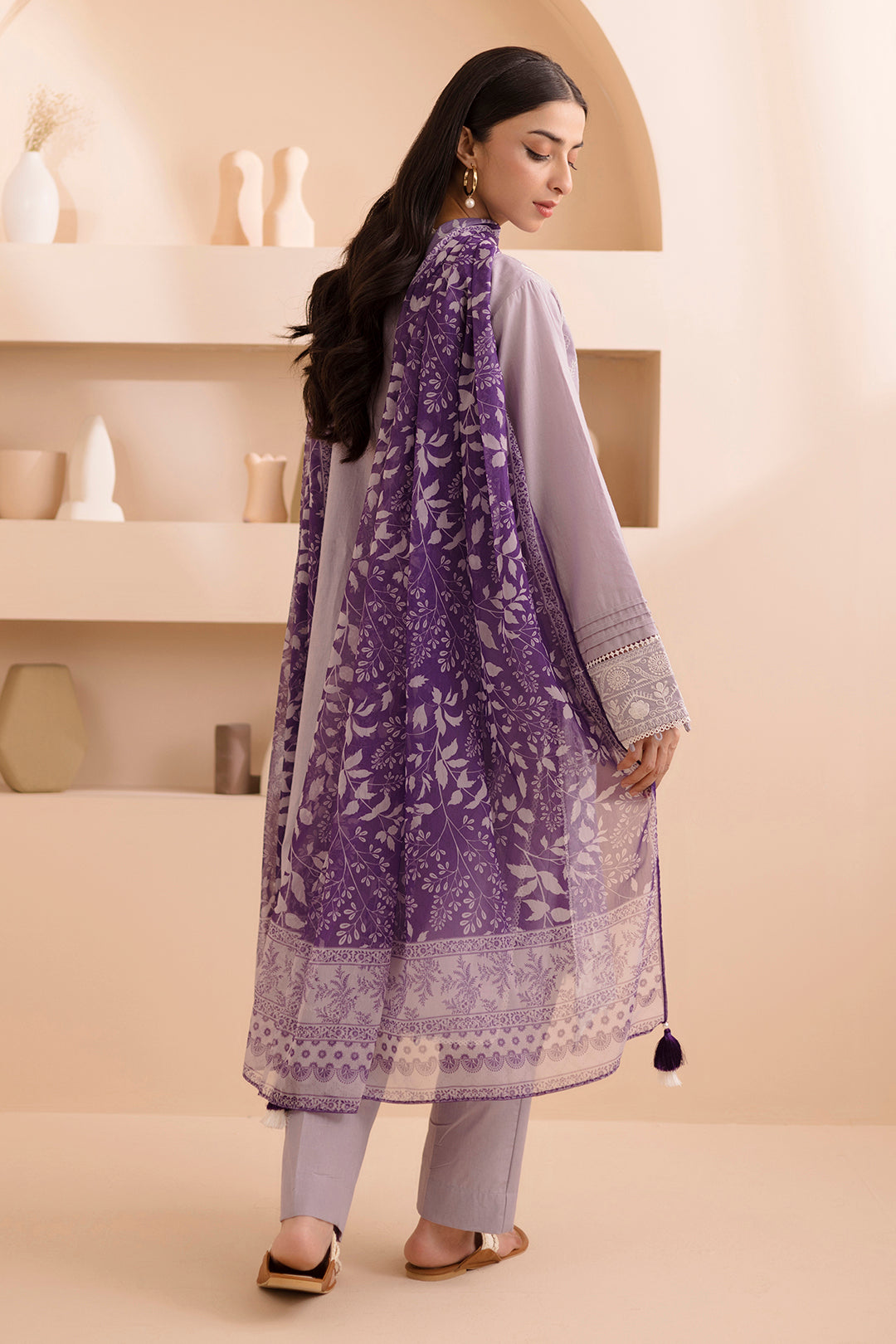 Embroidered Shirt Shalwar Dupatta - 0069