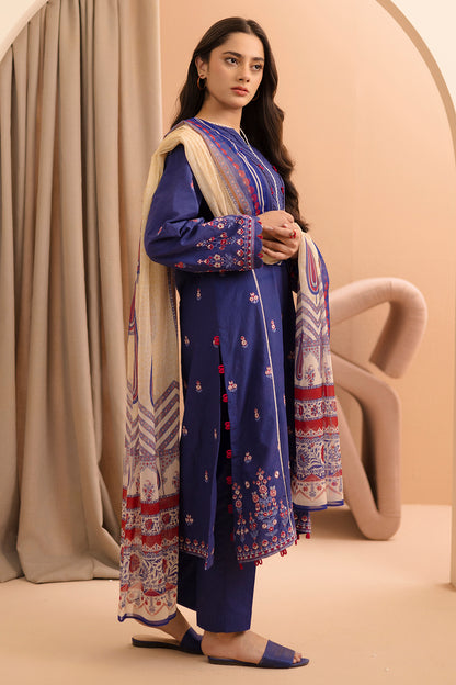 Embroidered Shirt Shalwar Dupatta - 0070