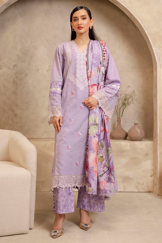 Embroidered Shirt Shalwar Dupatta - 0071