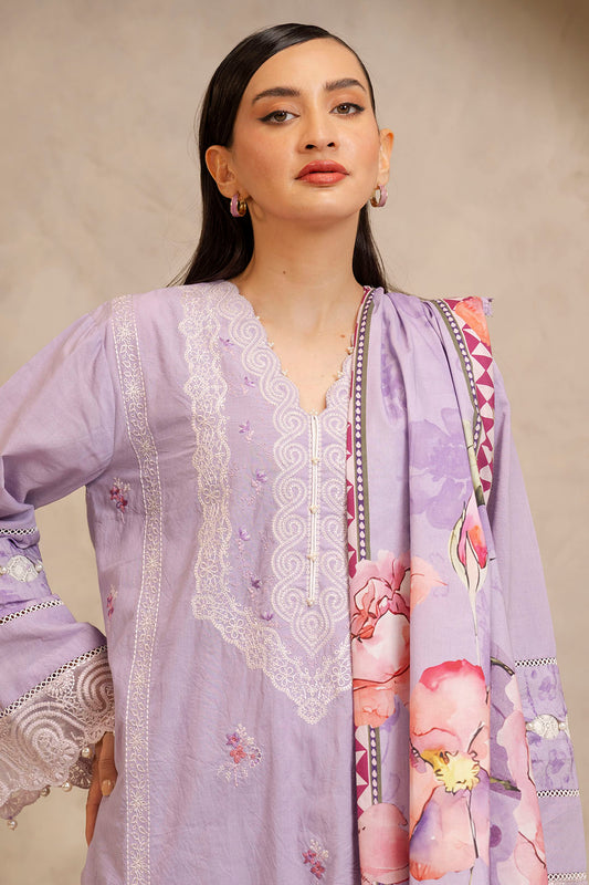 Embroidered Shirt Shalwar Dupatta - 0071