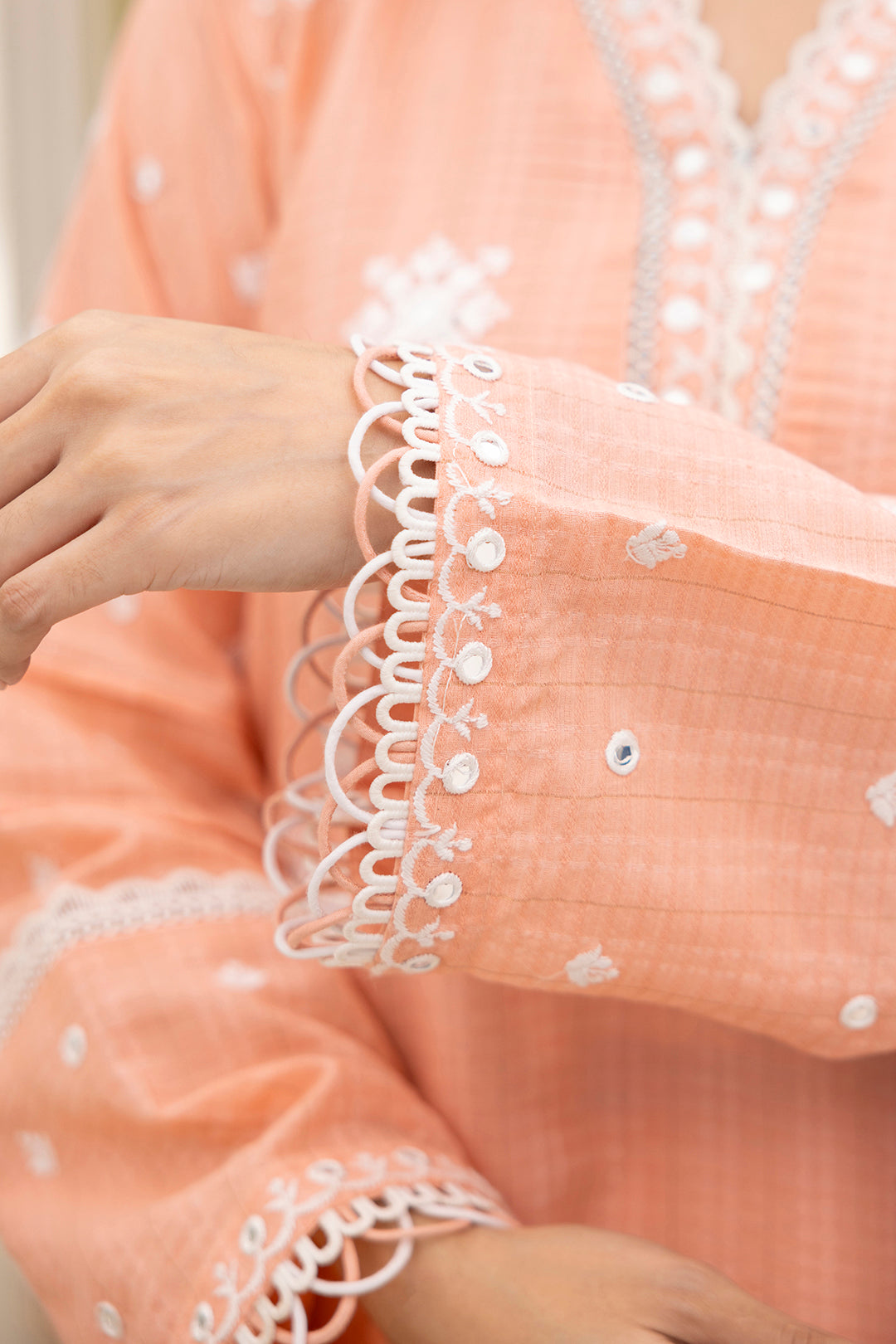 Embroidered Shirt Shalwar Dupatta - 0074