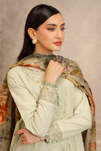 Embroidered Shirt Shalwar Dupatta - 0077