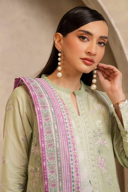 Embroidered Shirt Shalwar Dupatta - 0078