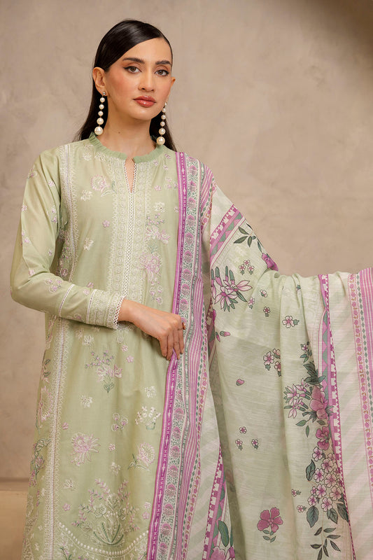 Embroidered Shirt Shalwar Dupatta - 0078