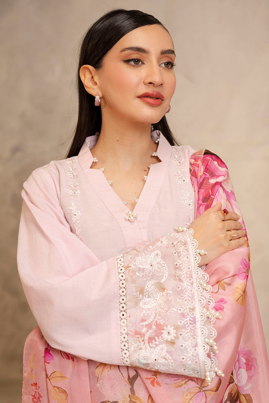 Embroidered Shirt Shalwar Dupatta - 0079