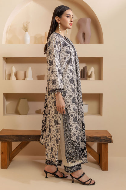 Embroidered Shirt Shalwar Dupatta - 0135