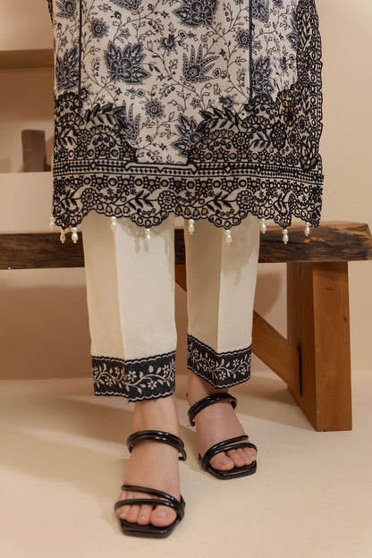 Embroidered Shirt Shalwar Dupatta - 0135