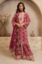 Embroidered Shirt Shalwar Dupatta - 0139