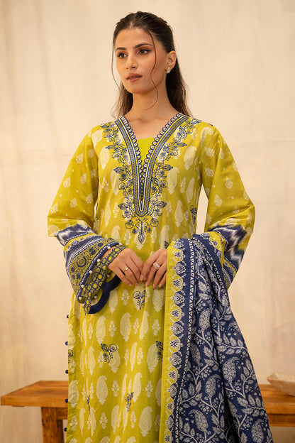 Embroidered Shirt Shalwar Dupatta - 0140