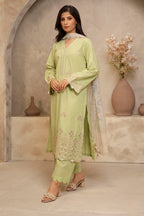 Embroidered Shirt Shalwar Dupatta - 0141