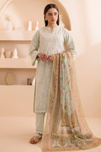 Embroidered Shirt Shalwar Dupatta - 0143