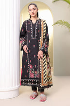 Embroidered Shirt Shalwar Dupatta - 0148