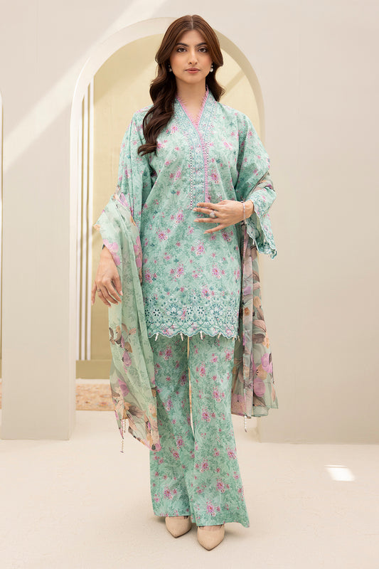 Embroidered Shirt Shalwar Dupatta - 0149