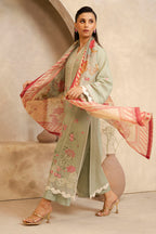 Embroidered Shirt Shalwar Dupatta - 0150