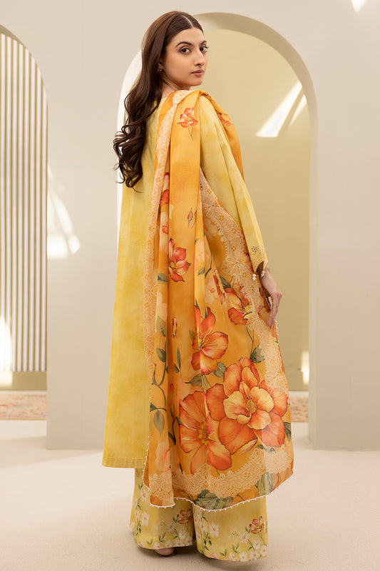 Embroidered Shirt Shalwar Dupatta - 0151