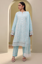 Embroidered Shirt Shalwar Dupatta - 0152