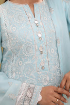 Embroidered Shirt Shalwar Dupatta - 0152