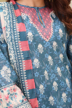 Embroidered Shirt Shalwar Dupatta - 0200