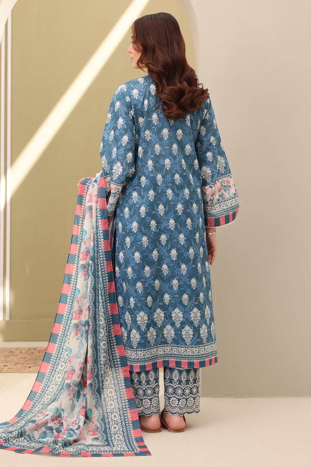 Embroidered Shirt Shalwar Dupatta - 0200